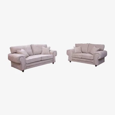 The Range London 3 and 2 Sofa - Beige