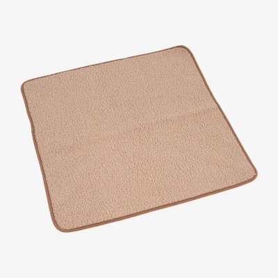 The Range Camel Faux Plush Sofa Cover - Camel / 70cm W x 70cm D