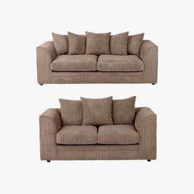 The Range BYRON Cord Sofa Set 3 Plus 2 COFFEE - Coffee / 5