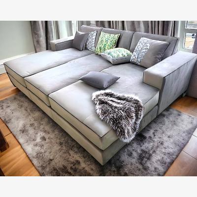 The Range Enzo Luxury Cinema Sofa  - Silver