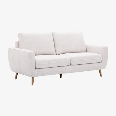 The Range Rosa Sofa - White / 3 Seater