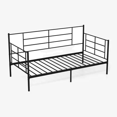 The Range Single Day Bed Guest Sofa Bed Frame - Black
