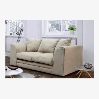 The Range Kaspo 3 and 2 Fabric Sofa Set - Beige / 155cm