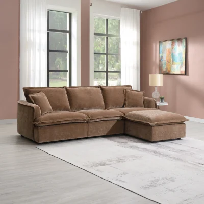 The Range Molly 3 Seater Sofa with Ottoman