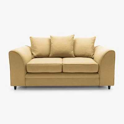 The Range Darcy 2 Seater Sofa  - Mustard