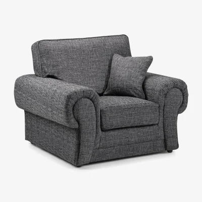 The Range Wilcot 1 Seater Sofa Grey - Grey