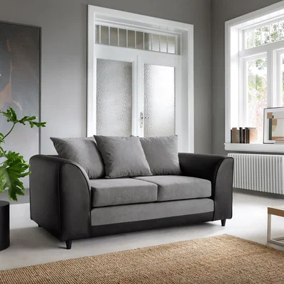 The Range Dylan 2 Seater Sofa - Cool Grey