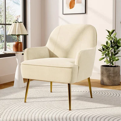 The Range Upholstered Comfy Sofa - Beige