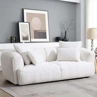 The Range Corby 3 Seater Sofa - Silver