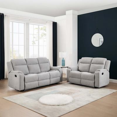 The Range Orka Collection 2 Seater and 3 Seater Sofa Set - Grey