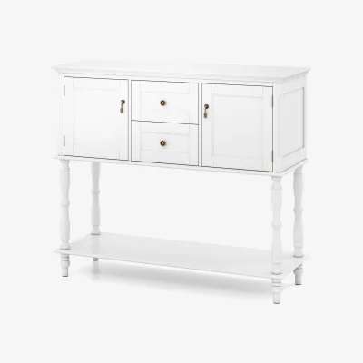 The Range Sofa Stand Behind Couch for Living Room - White