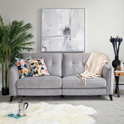 The Range Suzy 3 Seater Power Sofa - Pewter