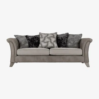 The Range Grace Sofa - Silver Grey fabric / 3
