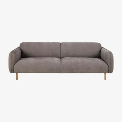 The Range Wyld Haus Cambridge 3-Seater Sofa, Fay Dusty Brown Fabric - Brown