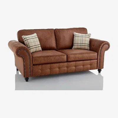 The Range Charlie 3 and 2 Seater Sofa Set - Brown / 60kg