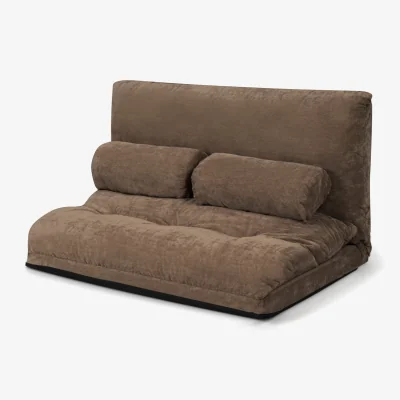 The Range Convertible Floor Sofa Bed - Brown