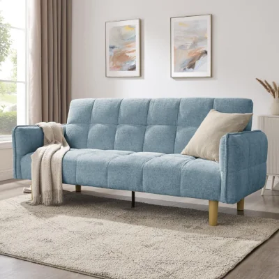The Range Bergamot Sofa Bed - Blue Chenille