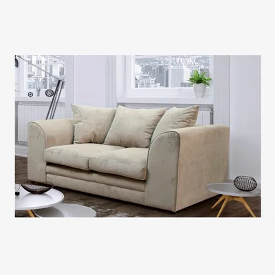 The Range Kaspo 2 Seater Fabric Sofa - Biege