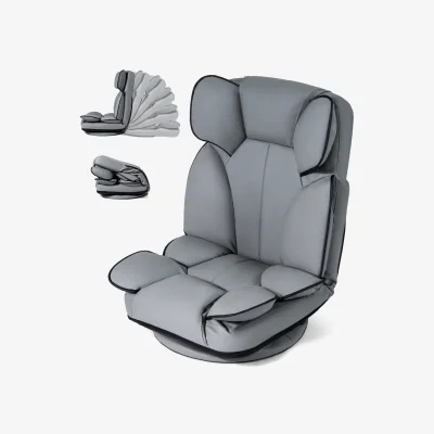 The Range 360 Degree Folding Lazy Lounger Couch-Grey - Grey