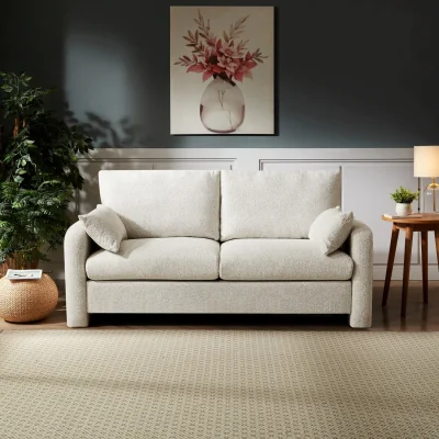 The Range Shorewood 2 Seat Fabric Sofa - Beige