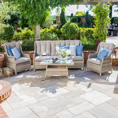 The Range Nova Three Seater Sofa Set With Coffee Table