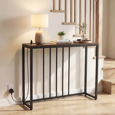 The Range Behind Couch Table - Brown