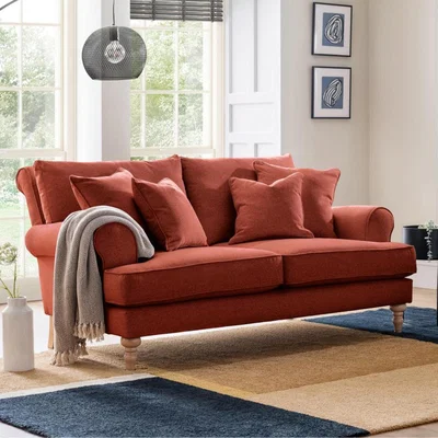 The Range The Memphis Small Sofa - Vermillion