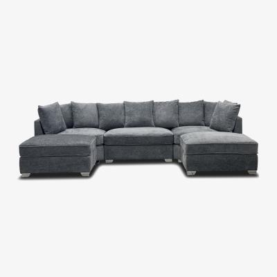 The Range Bishop U shape Sofa - Grey