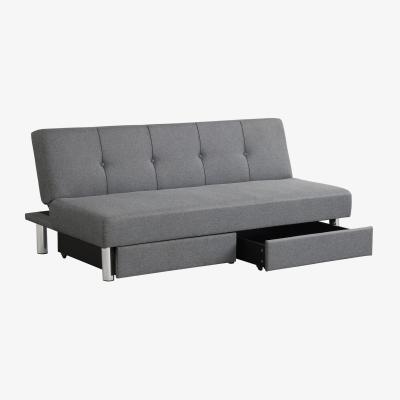 The Range 3 Seat Convertible Sofa Bed - Grey