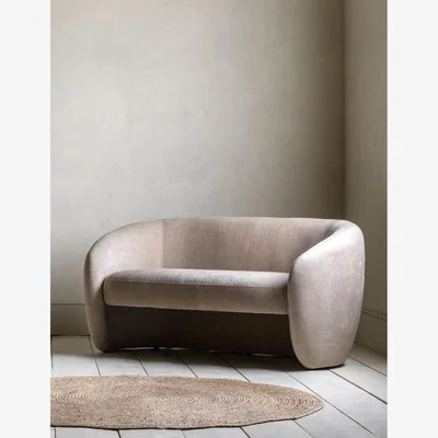 Rose & Grey Spencer 2 Seater Sofa in Cream