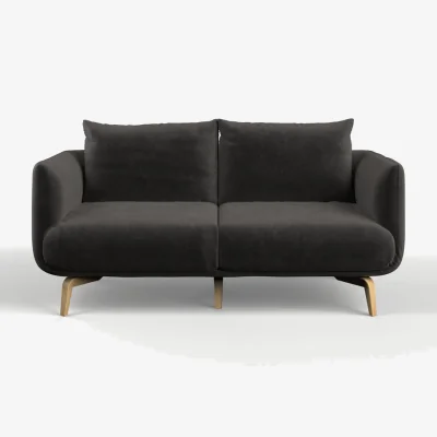 Rose & Grey Hebden Curved Sofa 2 Seater