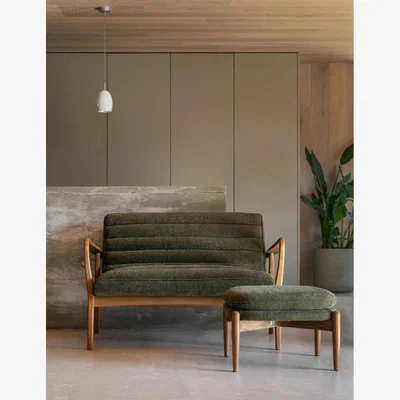 Rose & Grey Sonny 2 Seater Boucle Sofa