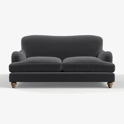 Rose & Grey Betsy Sofa 2 Seater in Velvet Granite