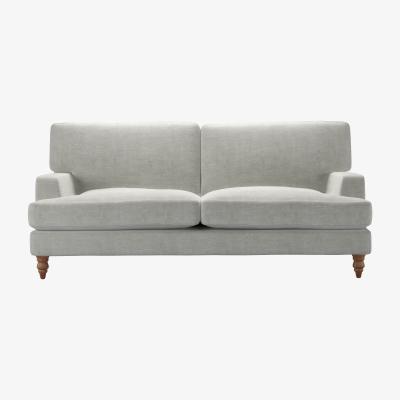 Sofa.com Isla 3 Seat Sofa in Fog Aquaclean Clever Chenille