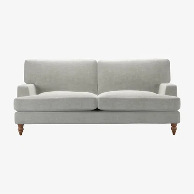 Sofa.com Isla 3 Seat Sofa in Fog Aquaclean Clever Chenille
