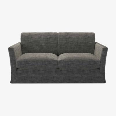 Sofa.com Otto 2 Seat Sofa bed in Liquorice Baylee Multi-Tone Viscose Linen