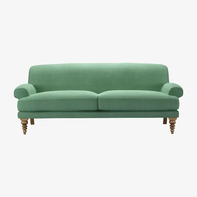 Sofa.com Saturday 3 Seat Sofa in Celadon Easy Cotton