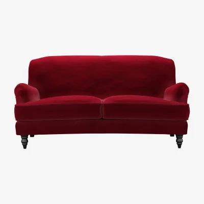 Sofa.com Snowdrop 2.5 Seat Sofa (breaks down) in Malbec Cotton Matt Velvet