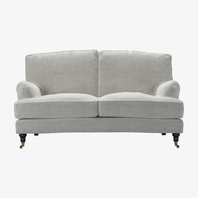 Sofa.com Bluebell 2 Seat Sofa (breaks down) in Fog Aquaclean Clever Chenille