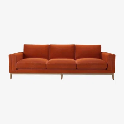 Sofa.com Costello 4 Seat Sofa in Moroccan Spice Smart Velvet