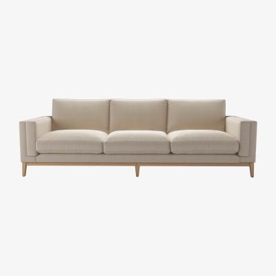 Sofa.com Costello 4 Seat Sofa in Elderflower Organic Smart Cotton