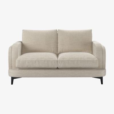 Sofa.com Boston Curved Arm 2 Seat Sofa in Jasmine Silky Jacquard Weave