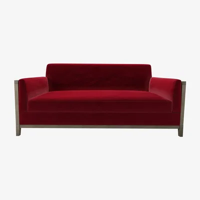 Sofa.com Chester 2.5 Seat Sofa in Malbec Cotton Matt Velvet