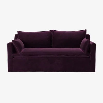Sofa.com Anders 2.5 Seat Sofa in Damson Smart Velvet