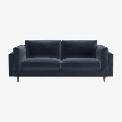 Sofa.com Marco 2.5 Seat Sofa in Skyfall Cotton Matt Velvet