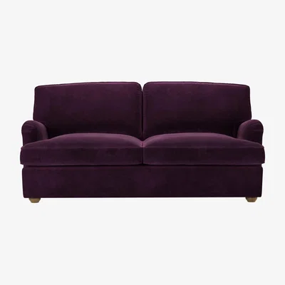 Sofa.com Bluebell 3 Seat Premium Comfort Sofa bed in Damson Smart Velvet