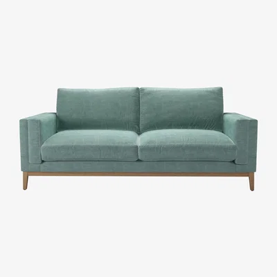 Sofa.com Costello 3 Seat Sofa in Sea Spray Aquaclean Clever Chenille