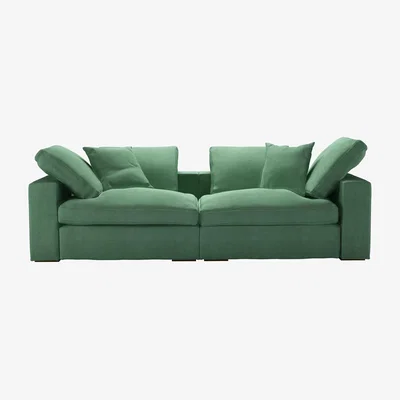 Sofa.com Long Island 2 Seat Sofa in Celadon Easy Cotton