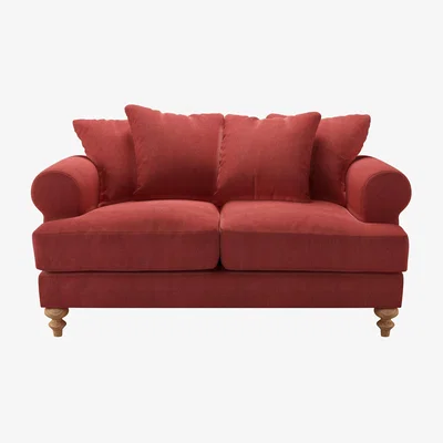 Sofa.com Teddy 2 Seat Sofa in Indian Summer Easy Cotton