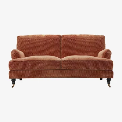 Sofa.com Bluebell 2.5 Seat Sofa (breaks down) in Pomegranate Bubble Velvet